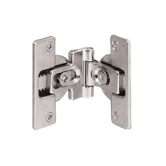46787 Centre hinge with adjustable offset pivot for screwing on