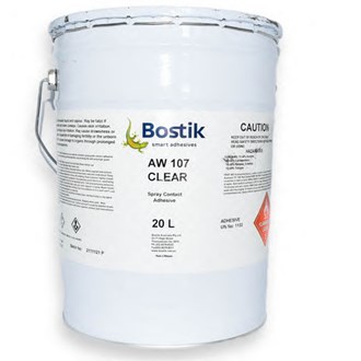 Bostik Spray Contact Clear 2701 - 20lt