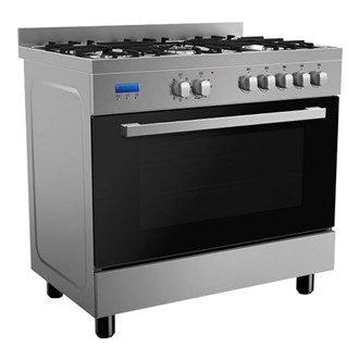 9 Function Stainless Steel Fascia Freestanding Cooker - 900mm