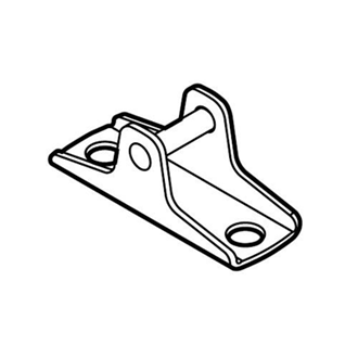 AVENTOS HK-XS stay lift front fixing bracket for wooden fronts