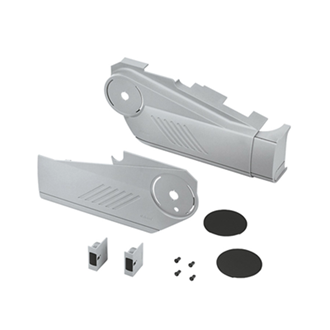 AVENTOS HS up & over lift system cover cap set (incl. Trigger switch for drilling enclosed)
