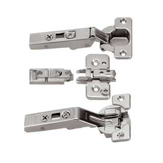 CLIP top centre hinge for AVENTOS bi-fold lift systems 134 Degree (set) unsprung boss: screw-on