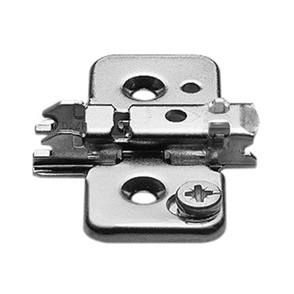 CLIP mounting plate steel screw-on HA: cam