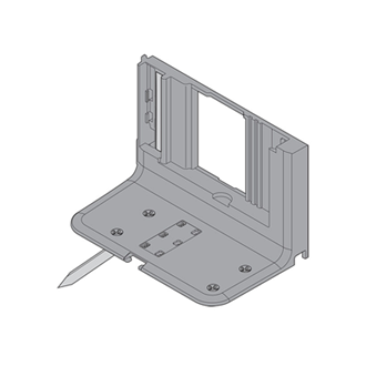 SERVO-DRIVE attachment bracket for 1 drive unit with cable