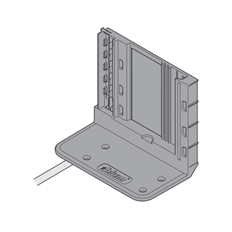 SERVO-DRIVE attachment bracket for 2 drive units with cable
