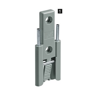 WingLine L 770 Centre hinge (grey plastic with pin) component 1