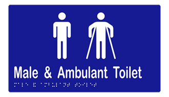 Male and Ambulant Toilet
