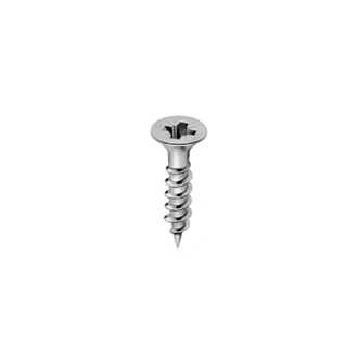 Chipboard screws fillister head 4.2 mm nominal length: 15 mm