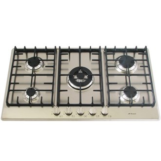 Stainless Steel Gas Cooktop + Cast Iron Trivets - 860mm