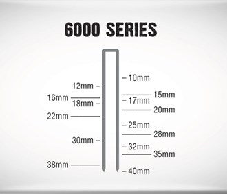 6000 Series Medium Staples 30mm (Box Qty 5,000)