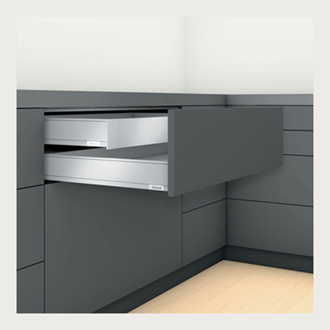 Blum LEGRABOX pure Inner Drawer M Height 90.5MM drawer 270MM Integrated BLUMOTION in Silk White 40KG